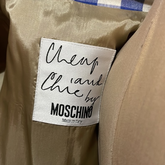 Moschino Cheap Chic Linen Butterfly Lady Bug Blazer - Picture 14 of 16